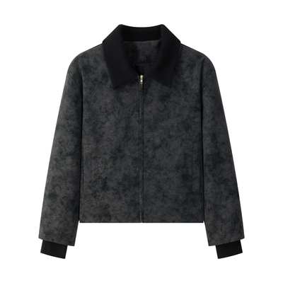 MIDASHAND美式复古翻领夹克