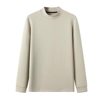 【李生制造】重启假日新款兰精莫代尔半高领保暖打底长袖5Q30623