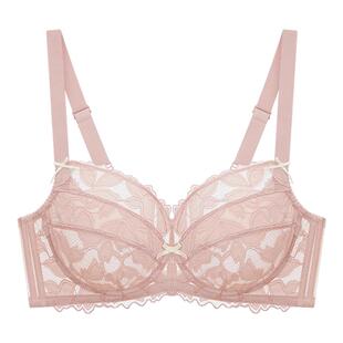 EMMAROSE超薄透气全罩杯大码内衣女胖mm聚拢收副乳上托防下垂文胸