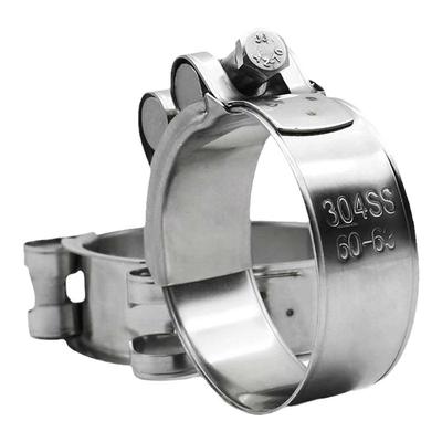 强力喉箍抱箍鹏宇304不锈钢抛光