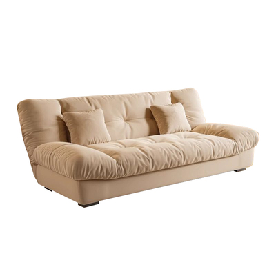 小户型奶油风可折叠云朵沙发床