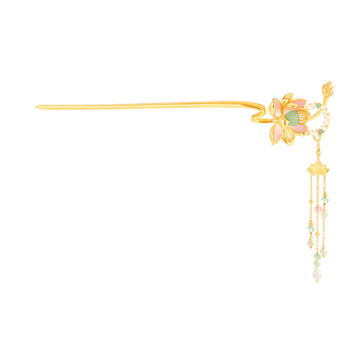 故宫淘宝荷花花神发簪