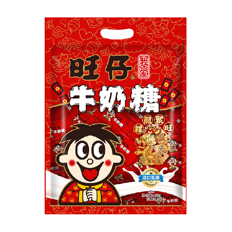 旺旺旺仔牛奶糖童年味道嚼劲
