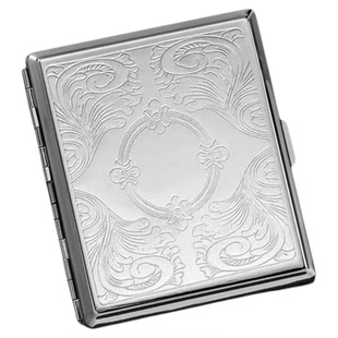 超薄金属粗烟盒20支装便携男自卷中支6.5高档散装烟空盒抗压防潮