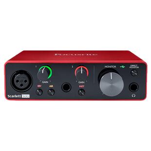 福克斯特声卡Focusrite solo3代专业K歌录音电吉他配音直播有声书