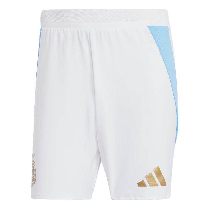 ADIDAS阿根廷主场球员版足球裤透气速干运动短裤 IN6928