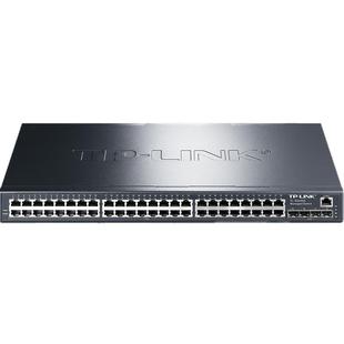 普联TP-LINK TL-SG3452全千兆4光48电口二层网管交换机网络汇聚核心层VLAN端口镜像Web管理链路聚合QoS机架式