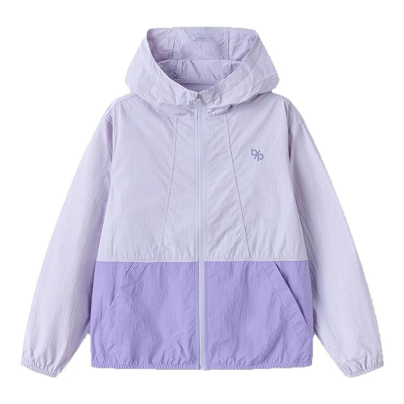 巴拉巴拉女童防晒衣大童薄款皮肤衣儿童连帽外套2025夏装新款童装