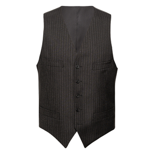 CULTUM 1930s复古加厚精纺全羊毛骑兵呢西服马甲男士休闲商务马夹