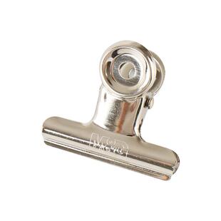 晨光夹子票夹铁夹不锈钢票据夹多功能强力夹山形圆形小号大号固定器金属蝴蝶票夹画板夹试卷文件夹办公用品