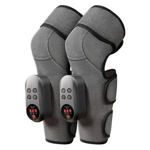 奥克斯腿部护膝盖按摩仪电发热加热保暖老人寒腿关节艾草热敷神器