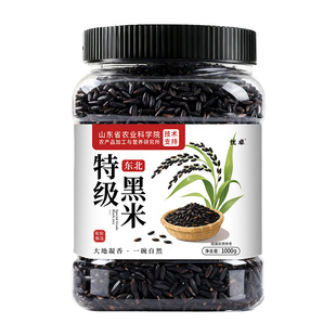 东北黑米新米2025五谷杂粮官方旗舰店正品黑香米孕妇糙米糖尿主食