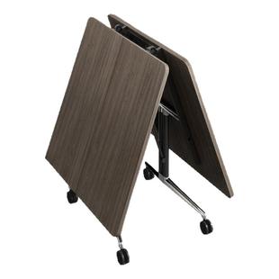 可折叠会议桌移动固定长条培训桌椅办公桌拼接伸缩多功能折叠书桌