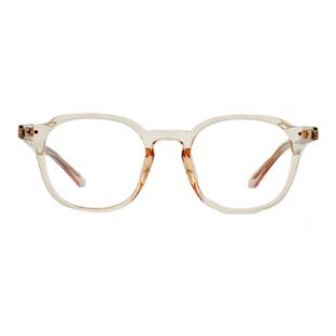 BLUE ELEPHANT韩国NCT李楷灿茶色素颜近视眼镜圆框架ANDY系列配镜