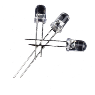 3mm 5mm F3/F5发光二极管LED灯珠白发白/红绿蓝黄紫粉/色（50只）