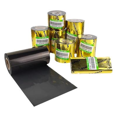 丰益捷HM210，PR410-110*300碳带增强蜡基混合基全树脂碳带标签机条码打印机耗材铜板不干胶标签服装吊牌PET