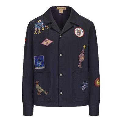 GARCON BY GARCON NEED SUN 刺绣故事古巴领长袖衬衫