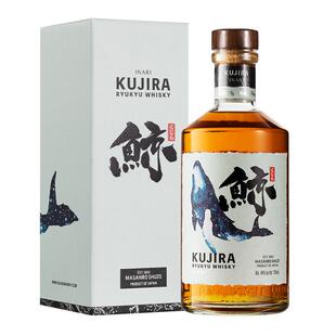 日本原装进口KUJIRA鲸琉球稻荷神单一谷物威士忌洋酒700ml收藏