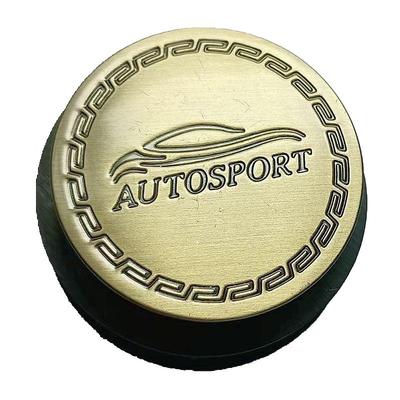 包铜盖帽按压双层卡扣可拆卸汽车