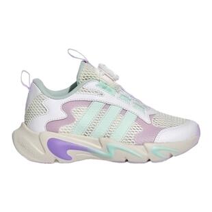 男女童 小波浪 PLAYFLEX旋钮休闲网面运动鞋儿童adidas阿迪达斯