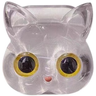 适用oppo enco air4新声版耳机壳R4透明猫咪Ferr3蓝牙保护套play女CLIP软壳R3PRO卡通air5pro防摔X3硅胶软壳