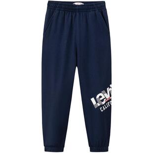 Levis李维斯童装儿童裤子男童长裤2026春季新款运动裤休闲裤卫裤