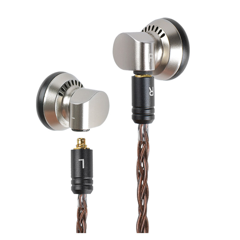 音可若瓦/yincrow RW-1000大牛平头耳塞HIFI耳机可换线升级版高阻