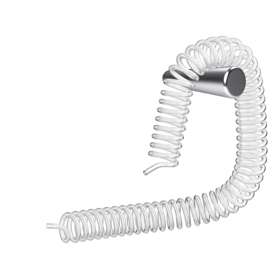 透明弹簧管气管PU管810 12气动软管空压机气泵螺旋管高压快速快插