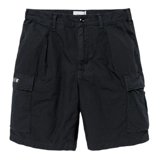 现货WTAPS MILS9602 / SHORTS / COTTON RIPSTOP工装口袋短裤25SS