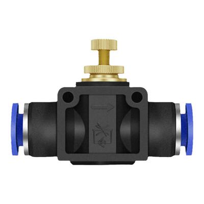 厂家批发气管接头【LSA节流阀】