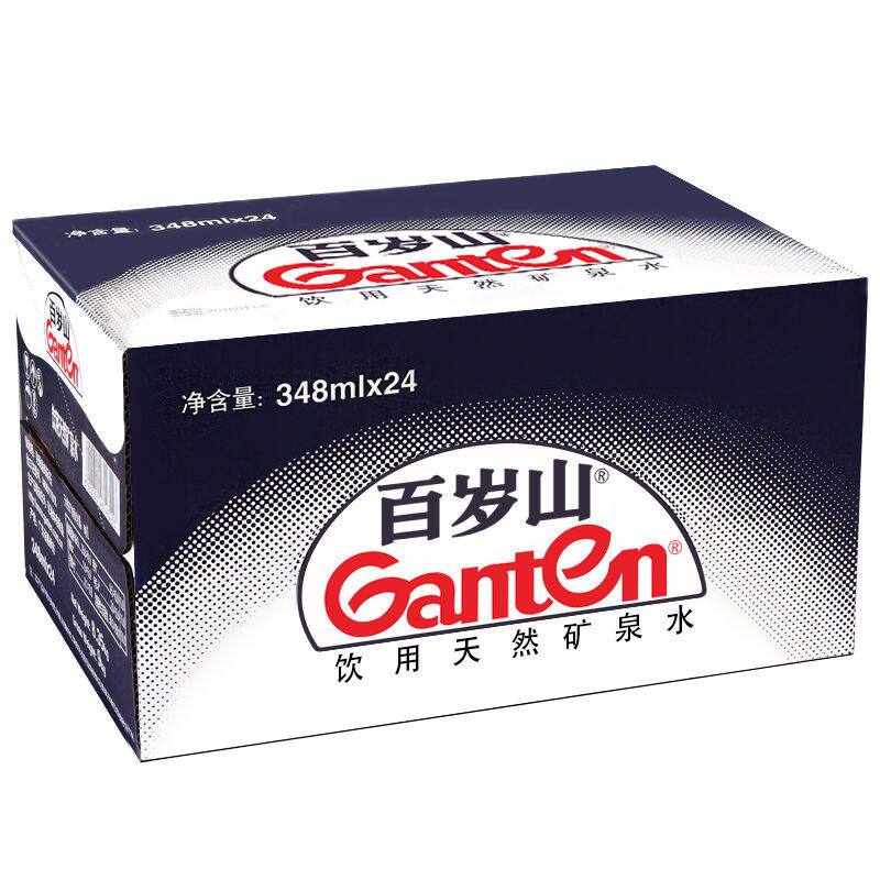 百岁山天然矿泉水348ml*72瓶