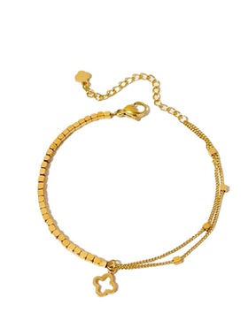 简约双层碎银几两手链简约百搭