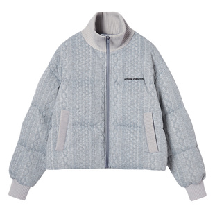 【299/件】EPTISON羽绒服女2025冬新款短款白鸭绒复古面包服外套