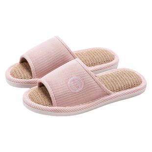 亚麻拖鞋女款室内家居静音吸汗防滑春秋棉麻待客专用汗脚拖鞋四季