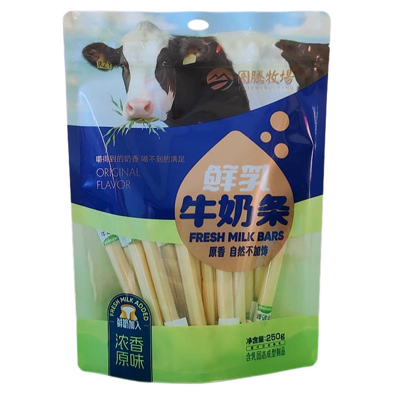 图腾牧场牛奶条奶酪棒