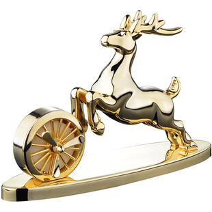 法兰博太阳能汽车摆件2025新款车载香薰男士高端车用装饰品中控台