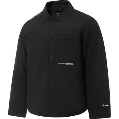 李宁户外CF溯防泼水男短羽绒服