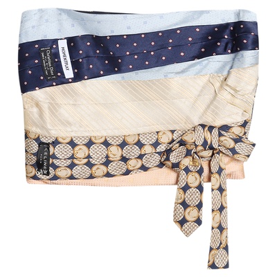 MOMENTPLAY领带解构造型抹胸秋