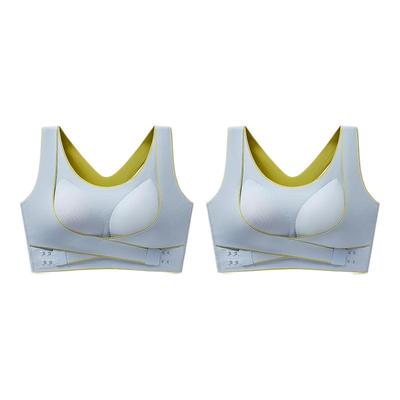 聚拢调整型运动内衣防下垂收副乳