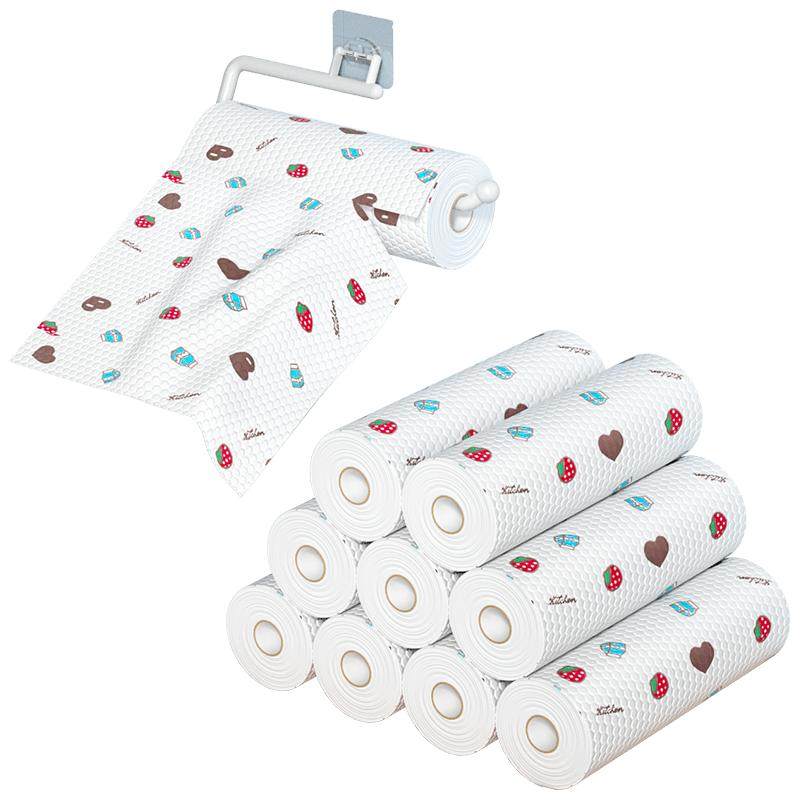 汉世刘家懒人抹布干湿两用厨房用纸加厚一次性洗碗布家务无纺布