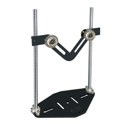 沃一升降切圆柱V型旋转物料支架