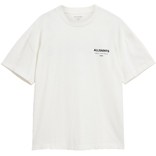 ALLSAINTS男士宽松短袖T恤logo印花上衣打底衫春季款男装M071PB