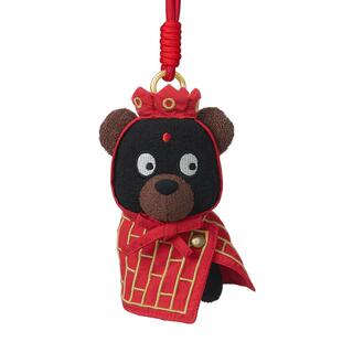 问童子 黑熊精挂偶 毛绒小妖怪玩偶包小挂件钥匙扣送人女生日礼物