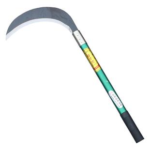 65锰钢镰刀割草刀户外长柄大镰刀除草工具收割黄豆割麦子廉刀免磨