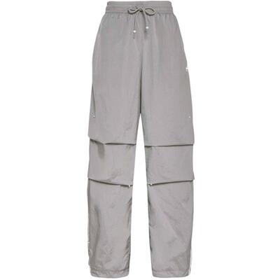 滔搏adidas阿迪达斯三叶草女子梭织珠饰点缀宽松阔腿运动裤KS2866