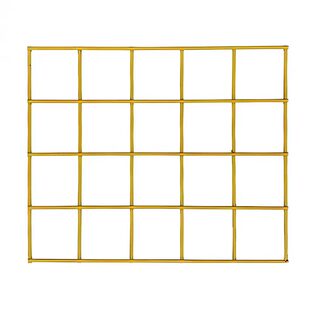 浸塑黑色网片铁丝网黄色防护网片网格喷塑铁丝网围栏装饰网吊顶网