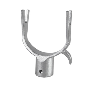 晾衣叉头金属304不锈钢一体丫挂钩晾衣杆伸缩衣架撑挑衣撑衣杆头