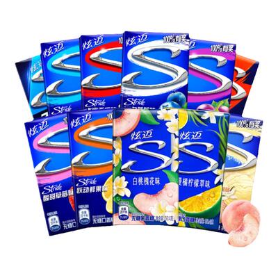 炫迈口香糖28片*6盒薄荷随身