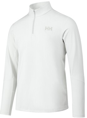【经典款】HELLY HANSEN/HH 冬男女款户外简约绒感半拉链长袖T恤