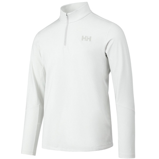 【经典款】HELLY HANSEN/HH 冬男女款户外简约绒感半拉链长袖T恤